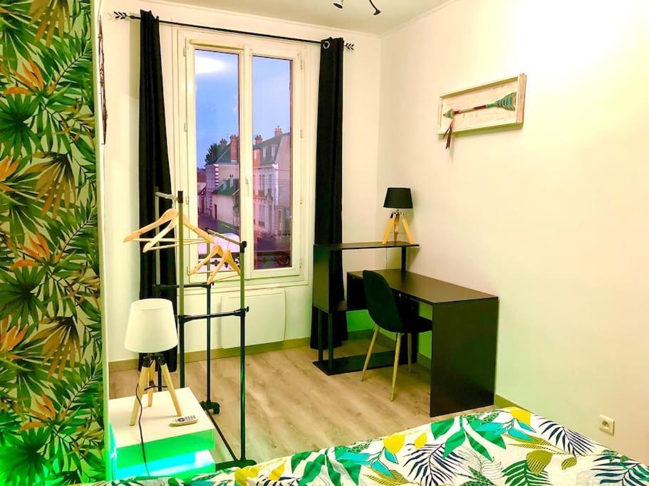 Le Led Room,Centre Ville Place De Parking Gratuite Санс Екстер'єр фото